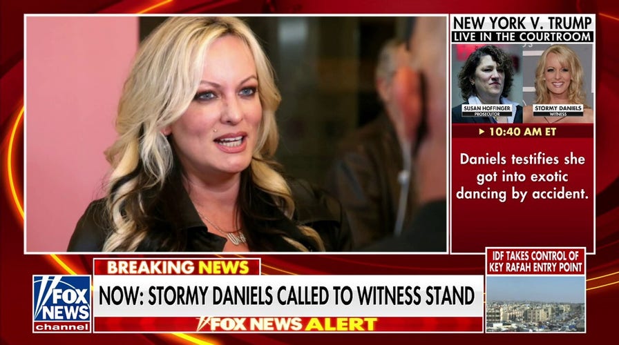 Stormy Daniels takes stand in NY v Trump trial