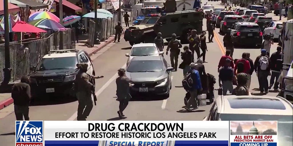 25 federally charged after massive narcotics bust at popular LA park