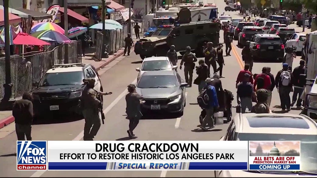 25 federally charged after massive narcotics bust at popular LA park