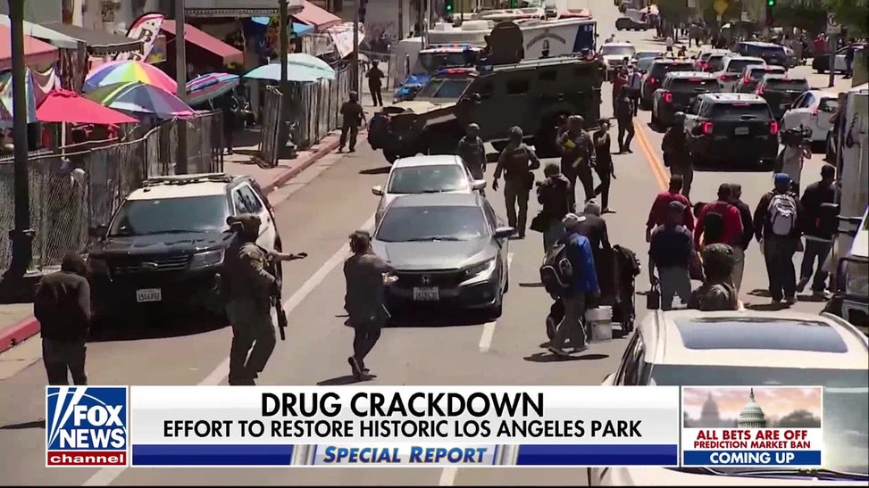 25 federally charged after massive narcotics bust at popular LA park