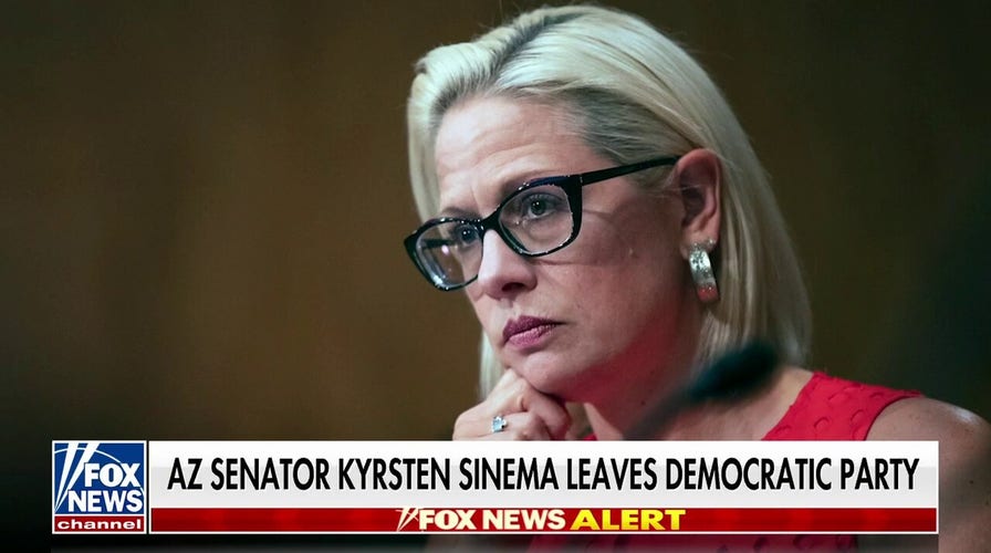 Sen. Kyrsten Sinema leaving Democrat Party to become an 'Arizona independent'