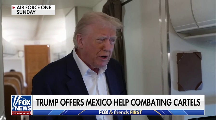 Trump confirms he offered to send U.S. troops to Mexico to combat cartels