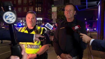 Single gunshot hit woman, offficer near Notre Dame campus after tailgate