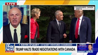 Kevin O’Leary reacts to Canada imposing a tariff on large US tech brands: ‘Are we all idiots?’