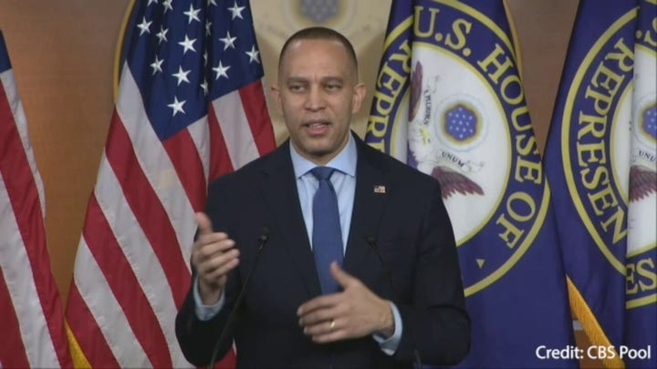 House Democratic Leader Jeffries hints at bipartisan security aid talks