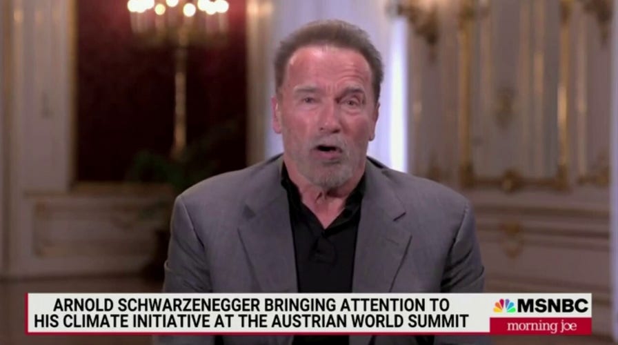 Arnold Schwarzenegger calls for replacing fossil fuels: 'We've got to go and speed up the building process'