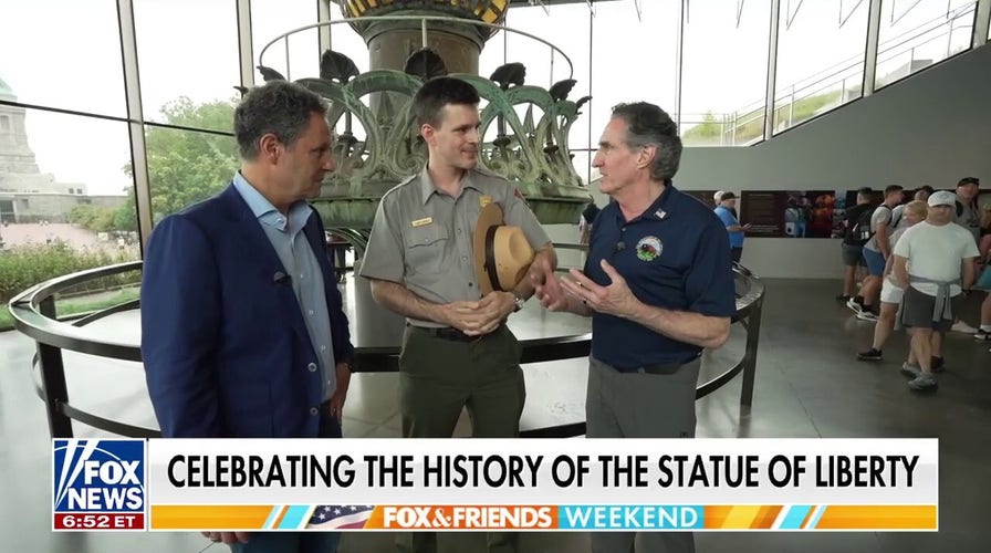 Kilmeade gets exclusive Statue of Liberty tour with Interior Secretary Burgum
