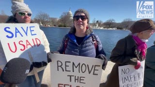 More than a thousand gathered in Washington, D.C., for the 'No Kings on President's Day' protest - Fox News