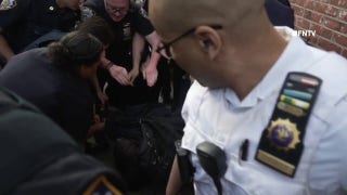 New York City police tase anti-Israel agitator at Brooklyn College