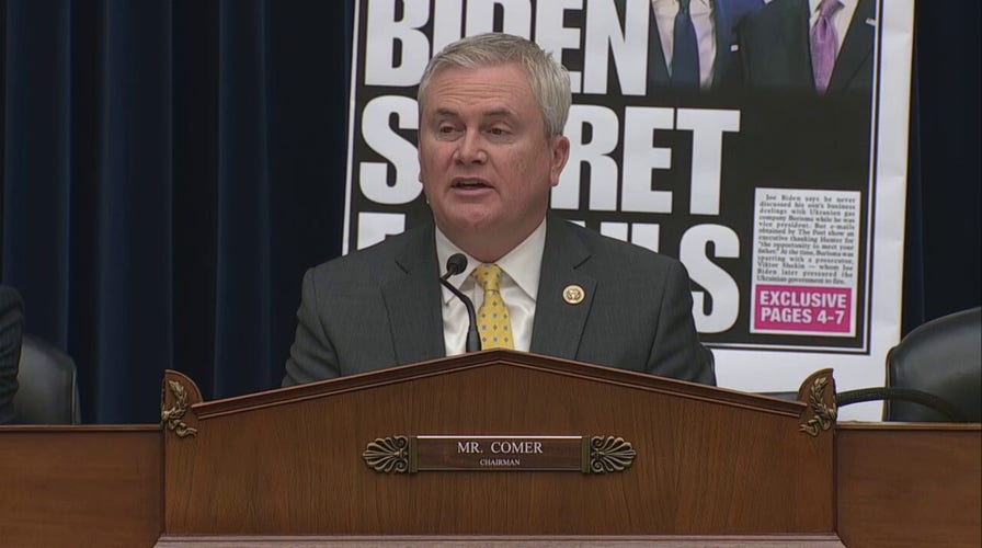 Oversight Chair Comer rips 'Big Tech autocrats' with 'unchecked power' in Hunter Biden laptop hearing