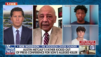 Civil rights activist says this act against Austin Metcalf's father shows country's 'moral and spiritual crisis'