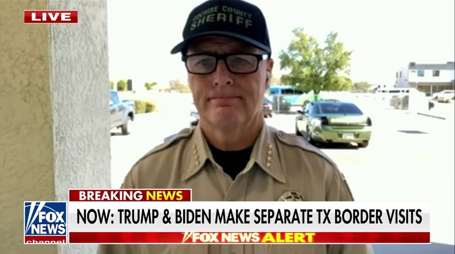 President Biden has turned his back on the border: Sheriff Mark Dannels