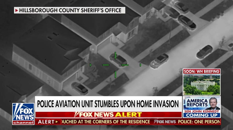 Sheriff aviation unit catches four suspects in ambush-style home invasion