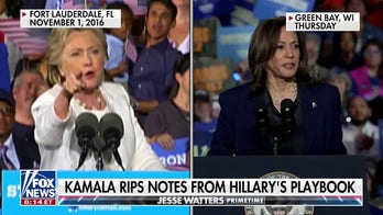 WATCH: Is Kamala Harris starting to sound like Hillary Clinton?