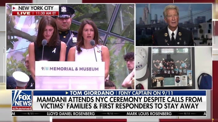 Tom Giordano recalls rushing to Ground Zero as an FDNY captain on 9/11