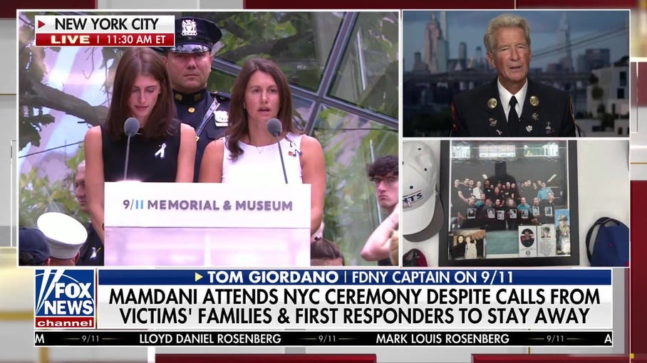 Tom Giordano recalls rushing to Ground Zero as an FDNY captain on 9/11