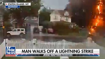 Man struck by lightning on Staten Island walks away with minor injuries - Fox News