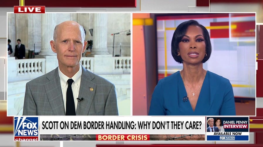 It's 'disgusting' what Biden has done to our border, says Sen. Rick Scott