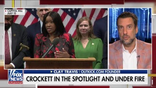 Rep. Crockett doesn’t get attention for the ‘right reasons,’ Clay Travis argues