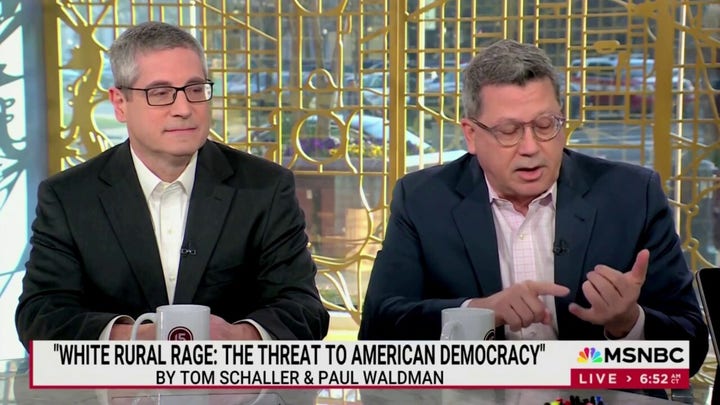 MSNBC segment calling White rural voters 'most racist' in the country raises eyebrows