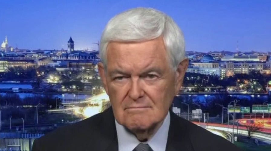 Newt Gingrich says Biden's withdrawal is signaling that he's 'hopeless'