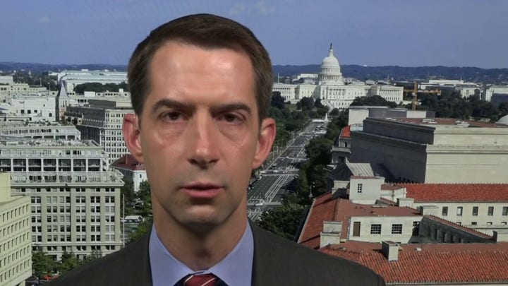 Tom Cotton: Anarchy, riots have nothing to do with Floyd death, 'it ends tonight'