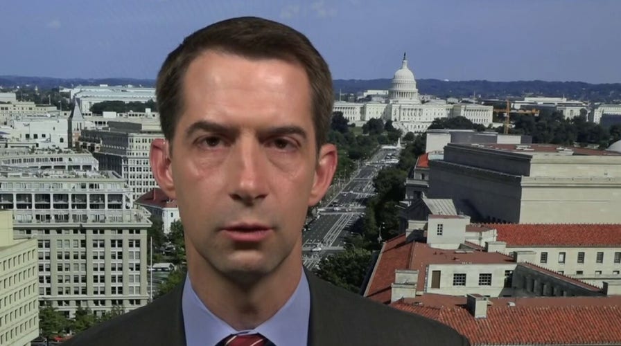 Tom Cotton: Anarchy, riots have nothing to do with Floyd death, 'it ends tonight'