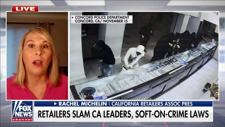 California Retailers Association president on rise in smash-and-grab robberies: 'We need to do something'