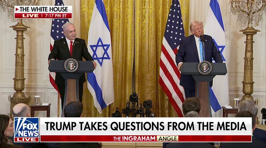 President Trump welcomes Israeli Prime Minister Netanyahu to the White House