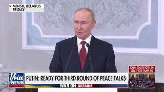 Putin says Russia is ‘ready’ for third round of peace talks with Ukraine as war continues
