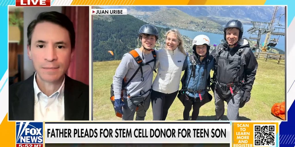 Father pleads for stem cell donor for his teen son