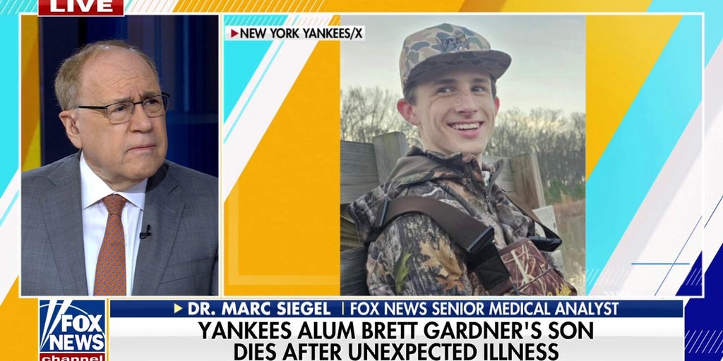 Former Yankee Brett Gardner's teenage son dies from illness on vacation