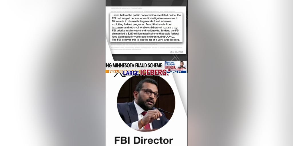 'TIP OF THE ICEBERG': FBI probes Minnesota fraud