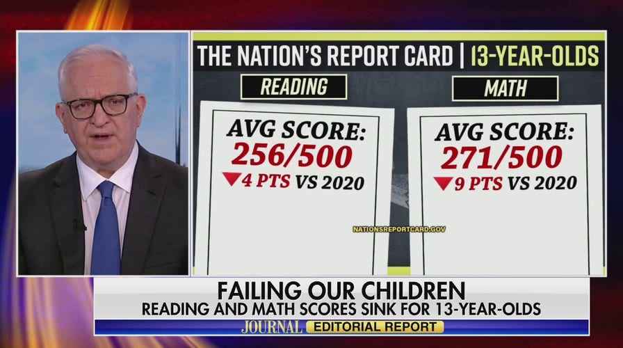 The nation's report card gives the US an F