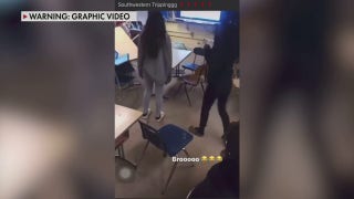 Student accused of throwing a chair at teacher's head - Fox News