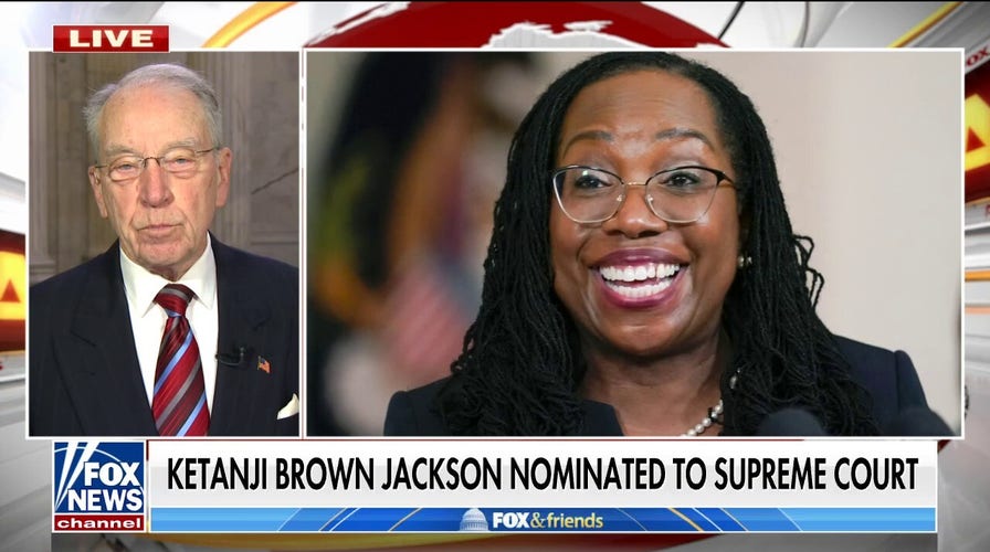 Ketanji Brown Jackson hearings won't be 'down in the gutter' like with Kavanaugh: Sen. Grassley