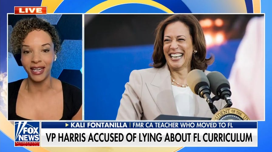 VP Harris accused of 'sick' lie about Florida's Black history curriculum