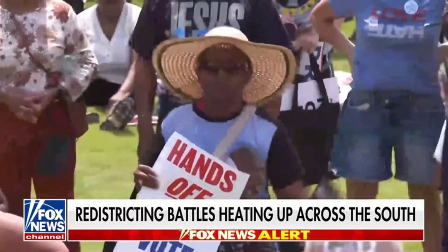 Redistricting battles heat up across the South, Democrats push back