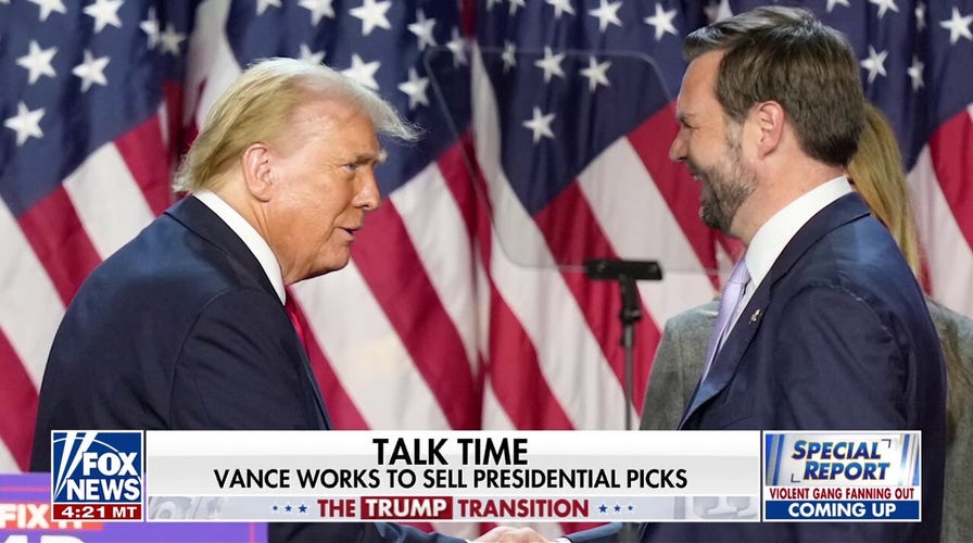 JD Vance helps nominees navigate the Senate