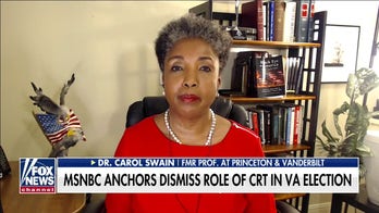 Dr. Carol Swain rips MSNBC hosts' meltdown over Youngkin win, claim that CRT is not real
