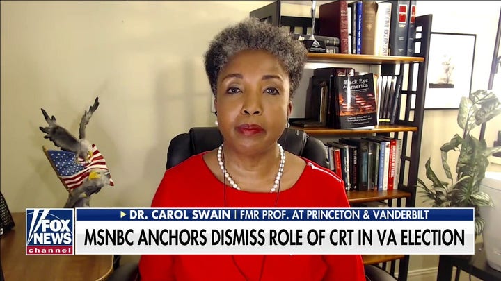 Dr. Carol Swain slams MSNBC hosts reaction to Youngkin win, claim that critical race theory is ‘not real’
