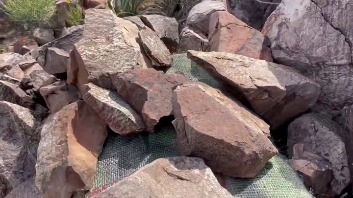 Texas Department of Public Safety expert tracker finds bundle of narcotics after 4 miles of tracking (Credit: Texas Department of Public Safety)