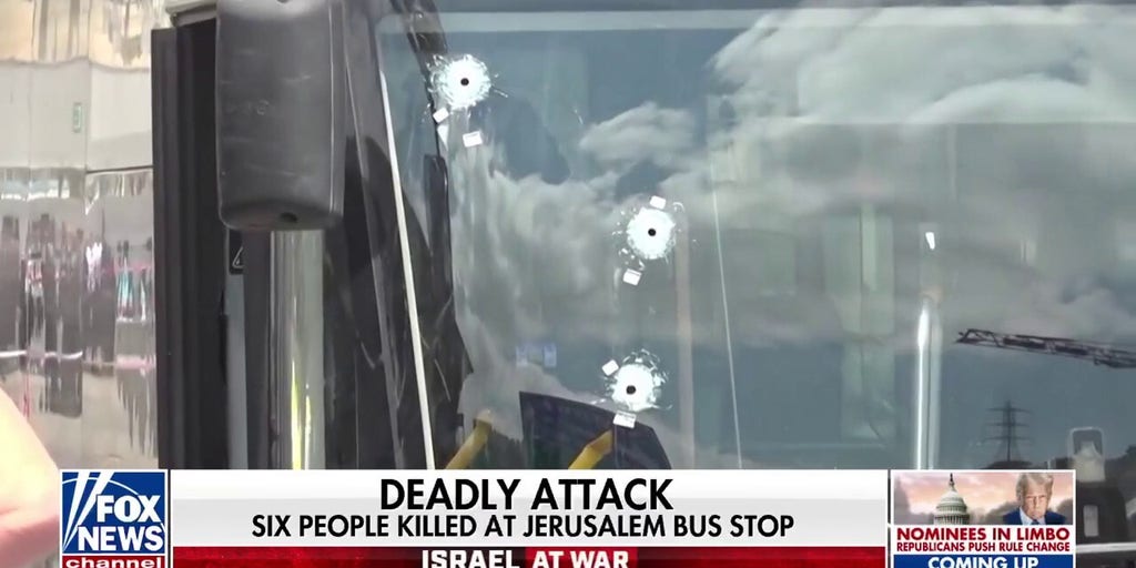 At least 6 dead, 12 injured in Jerusalem bus stop shooting