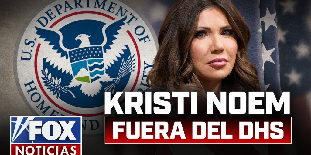 Trump destituye a Noem del DHS