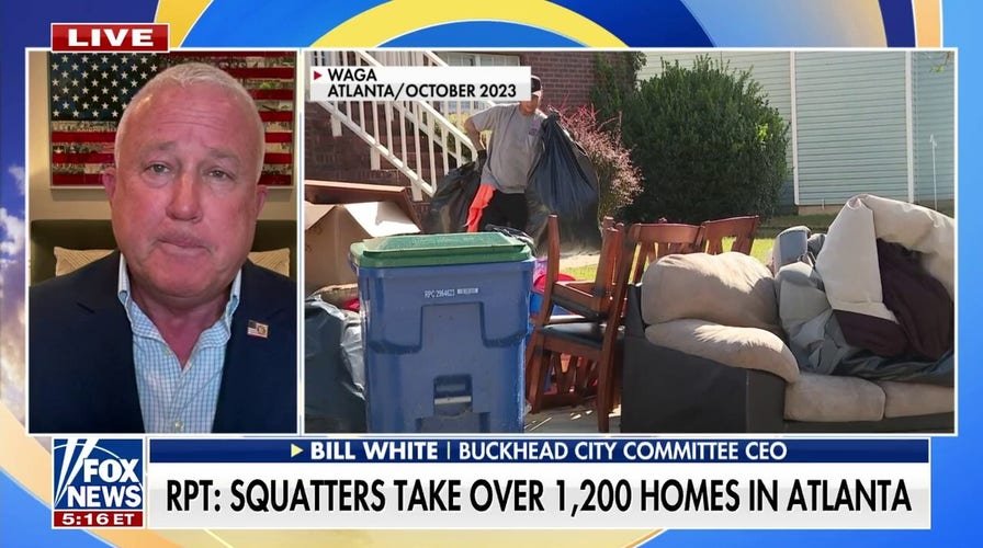 Squatters reportedly take over 1,200 homes in Atlanta