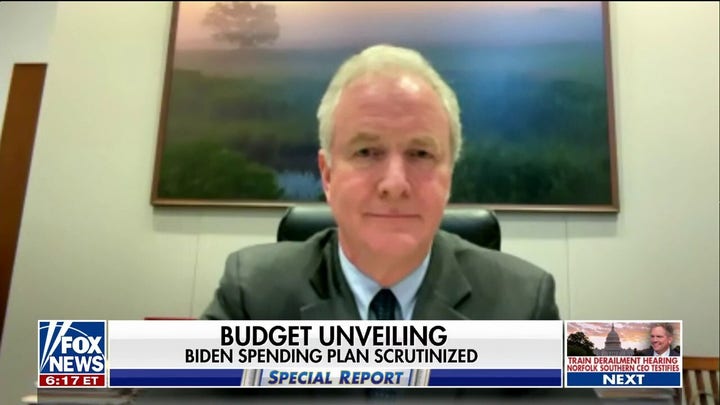 Van Hollen praises Biden budget plan