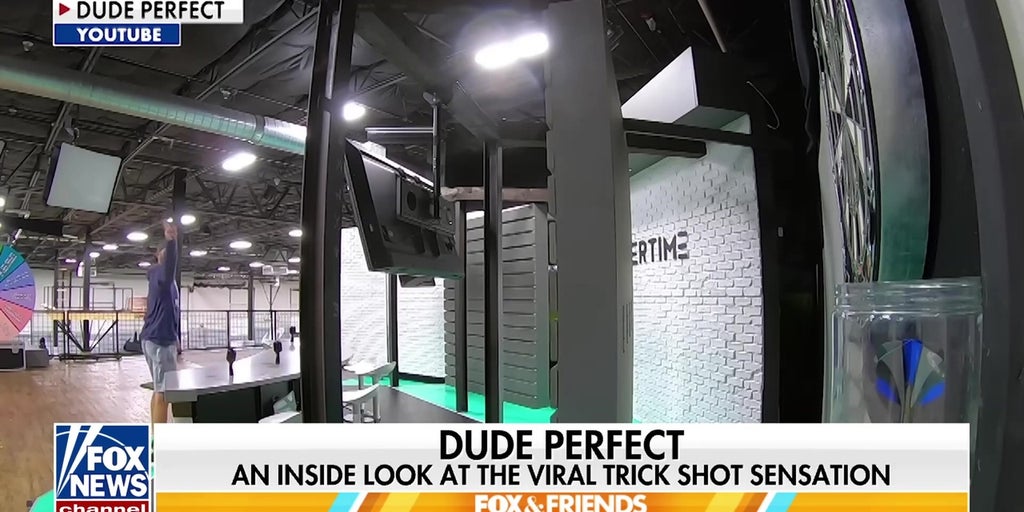 'Fox & Friends' hosts react to Dude Perfect's viral trick shots
