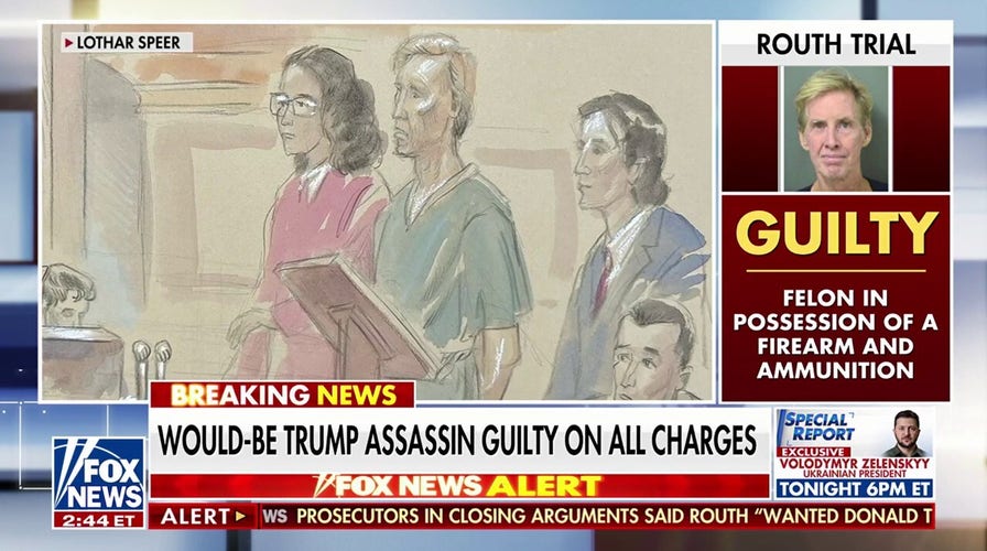 Trump assassination attempt suspect found guilty; defense attorney warns of life term