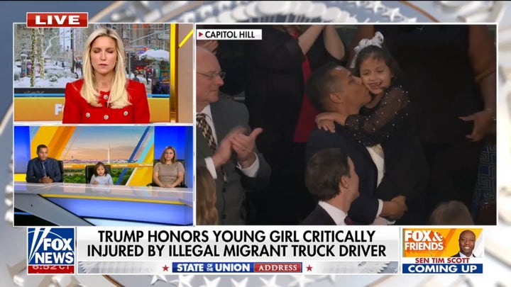 Trump honors young girl critically injured by illegal migrant truck driver