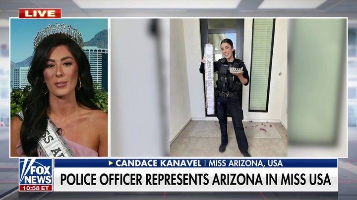 Police officer wins title of Miss Arizona USA